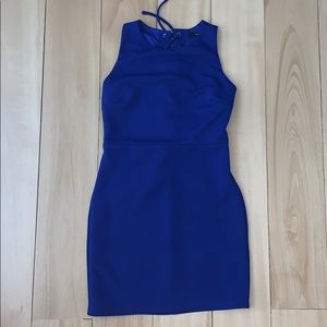 Blue Mini Dress